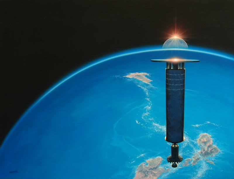 Illustration for article titled Classic sci-fi spaceships make me nostalgic for a future that never was